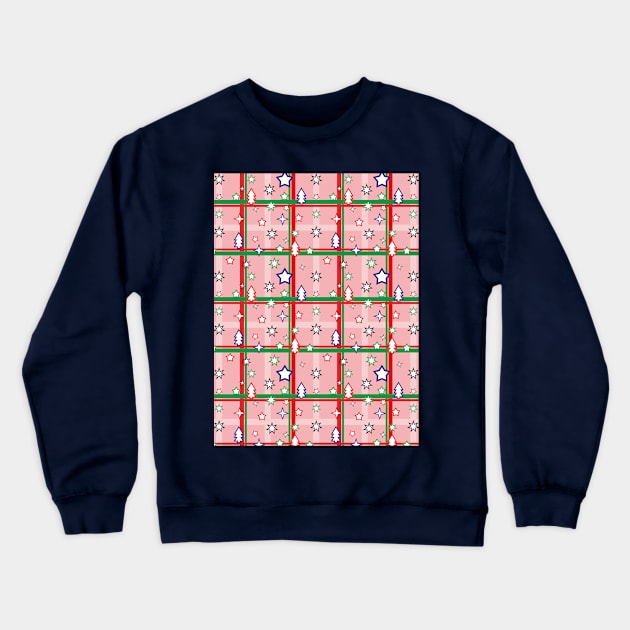 Geometric, New Year Pattern Crewneck Sweatshirt by ilhnklv